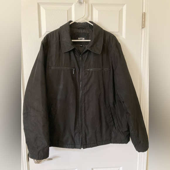 Apt. 9 Other - APT 9 Men's Full Zip Insulated Bomber-style Jacket Sz XL w/ Pockets Black